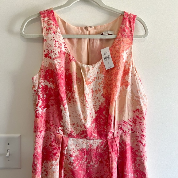 NWT Loft Floral Dress - Picture 2 of 6